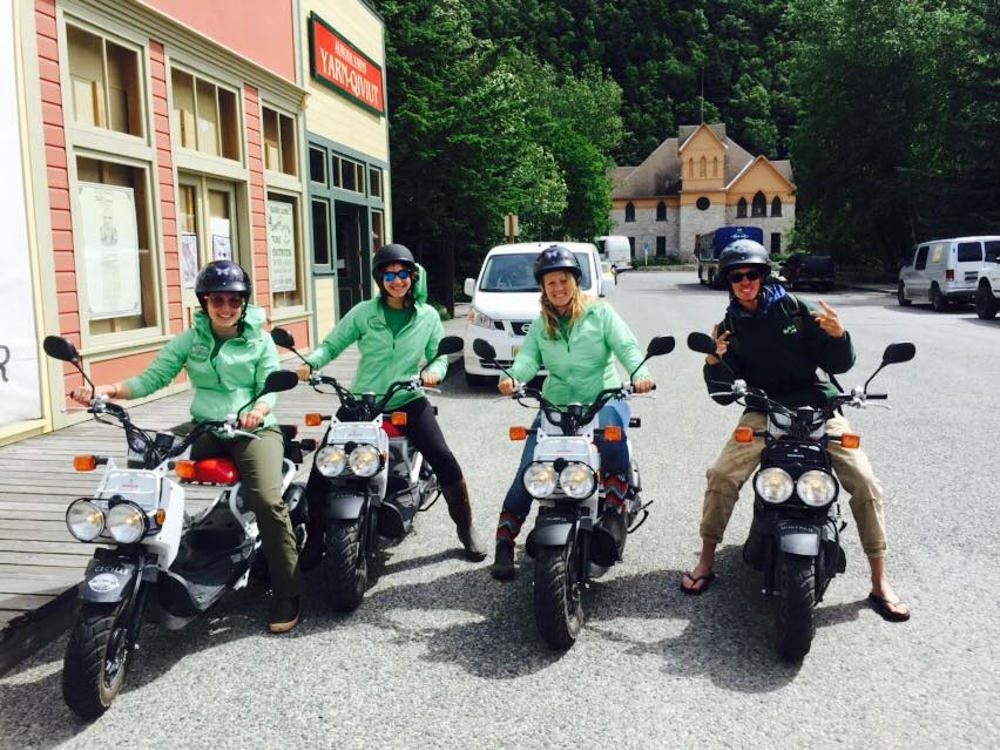 Skagway Scooters Guided Tours Rentals ALASKA .ORG